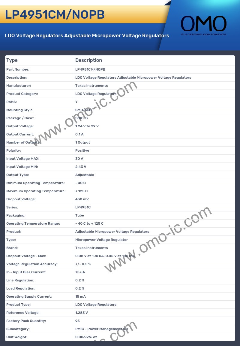 LP4951CM/NOPB