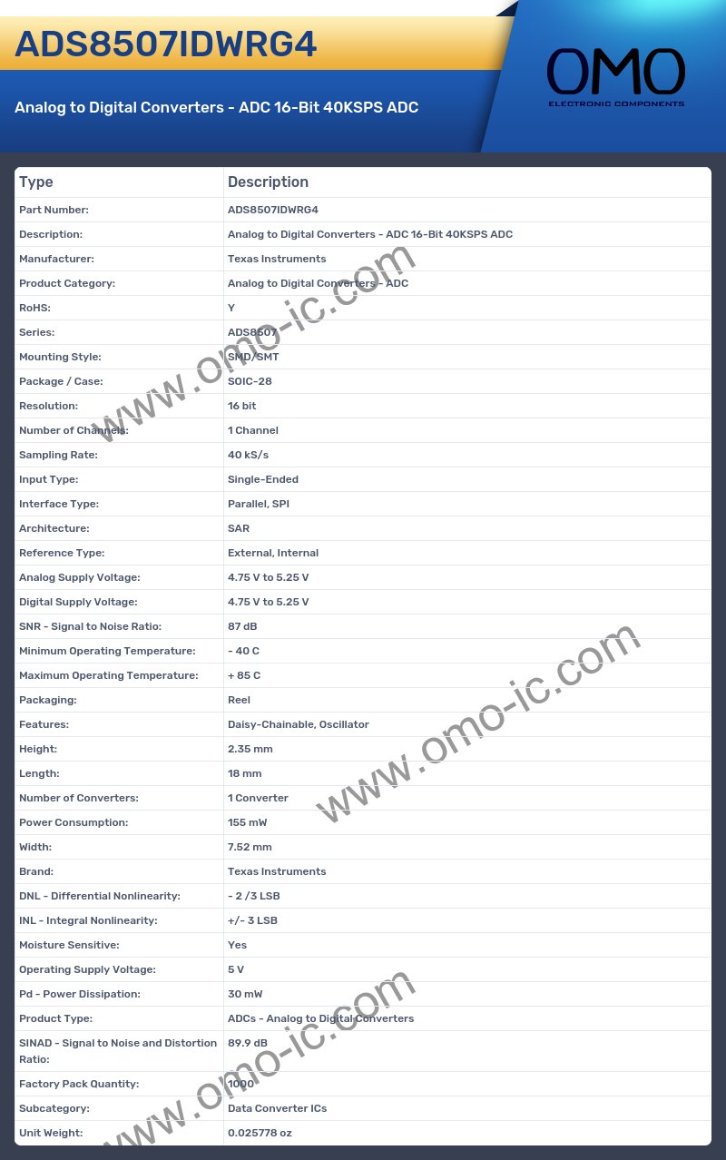 ADS8507IDWRG4