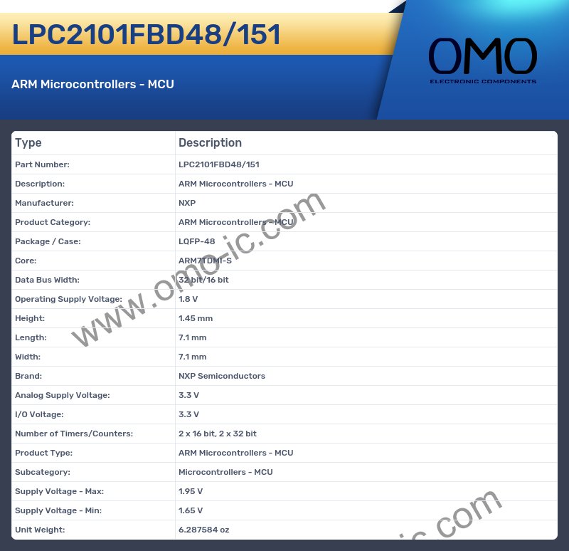 LPC2101FBD48/151