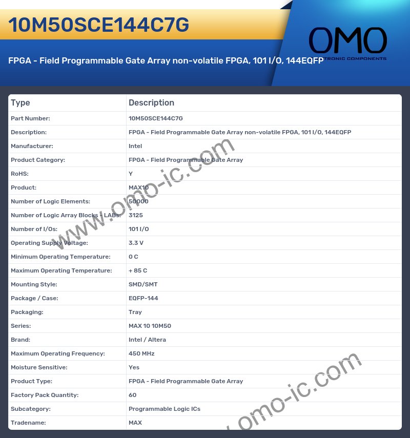 10M50SCE144C7G