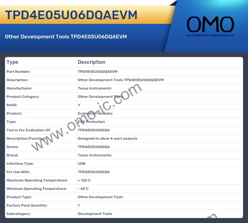 TPD4E05U06DQAEVM