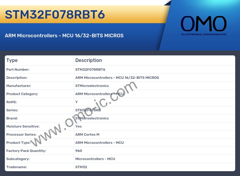STM32F078RBT6