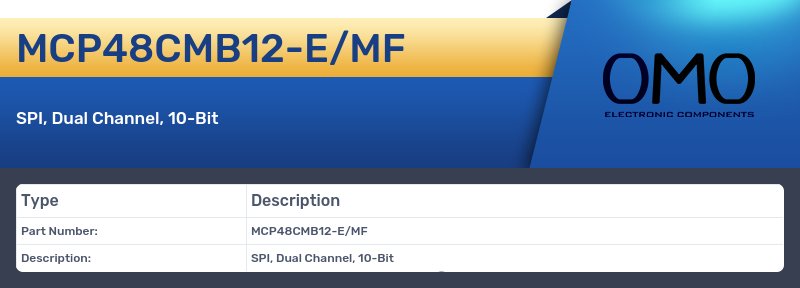 MCP48CMB12-E/MF