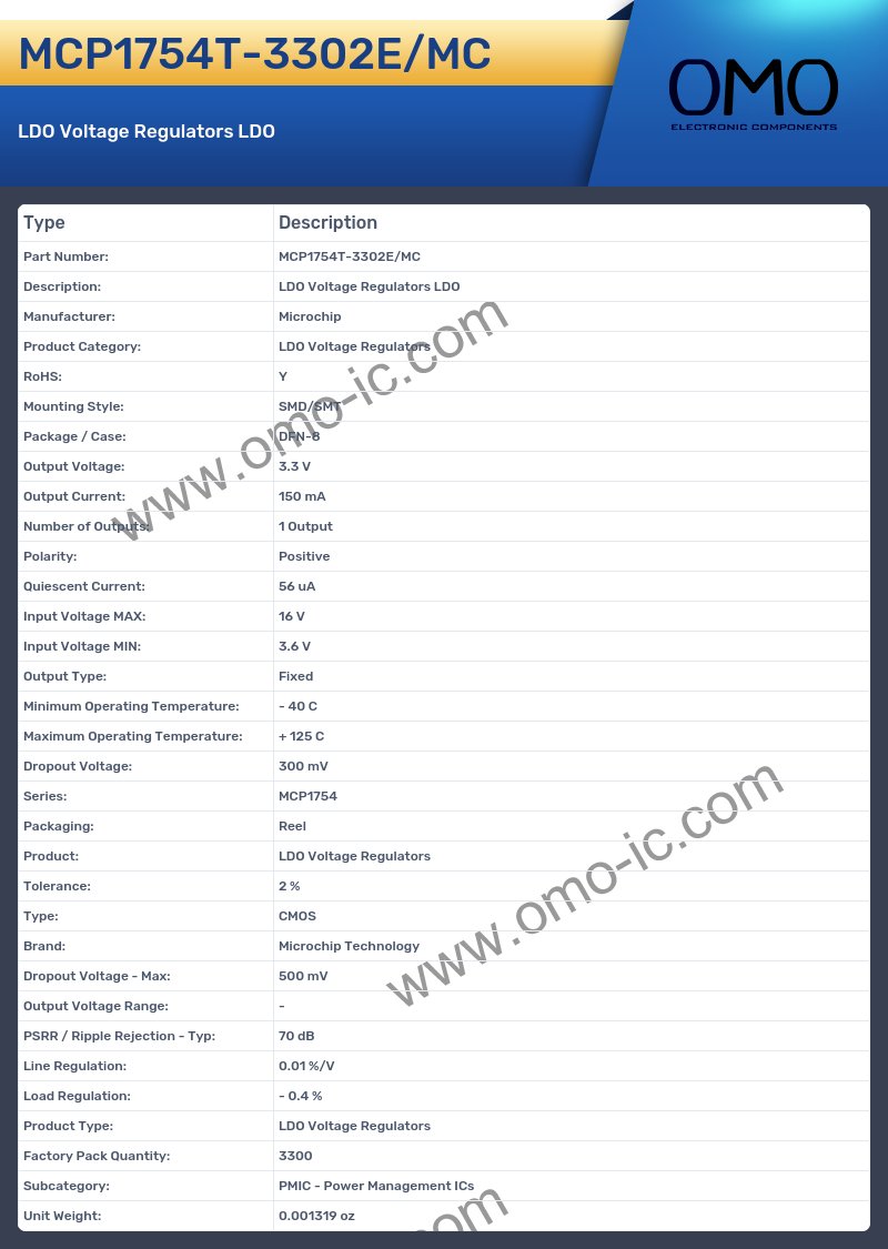 MCP1754T-3302E/MC