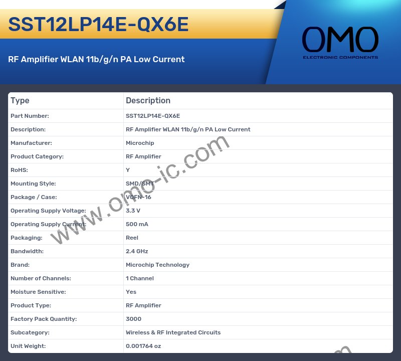 SST12LP14E-QX6E