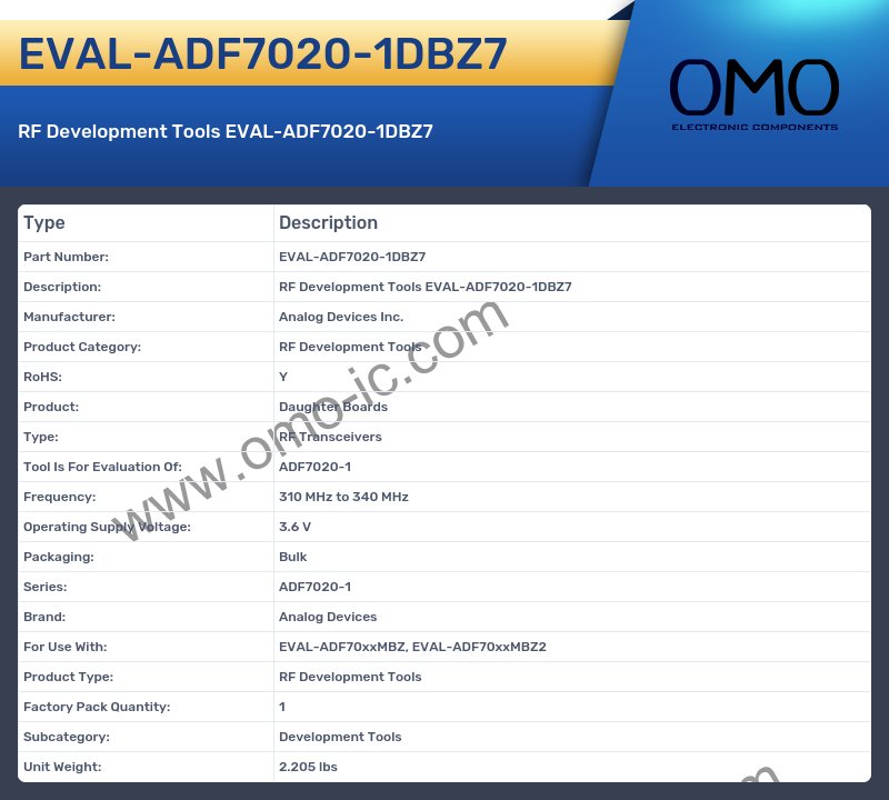 EVAL-ADF7020-1DBZ7