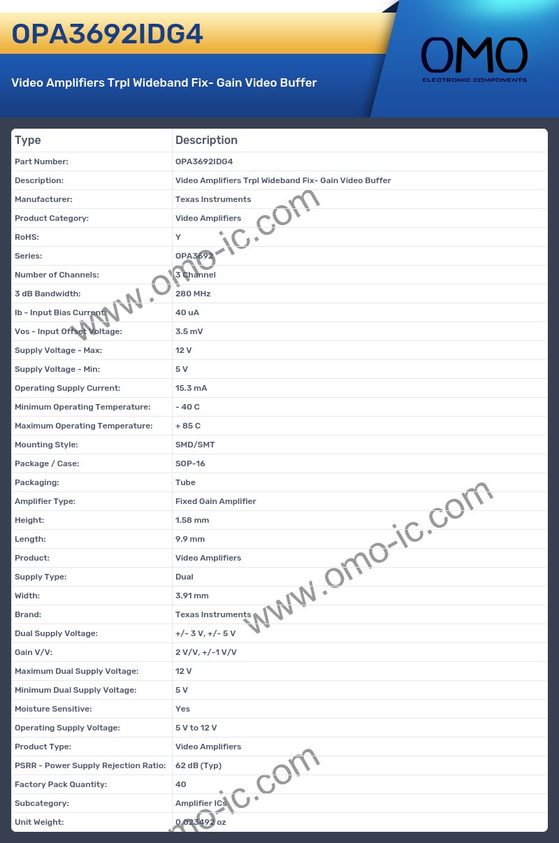 OPA3692IDG4