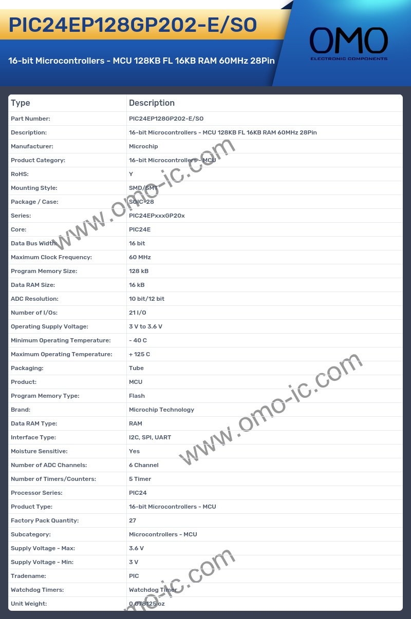 PIC24EP128GP202-E/SO