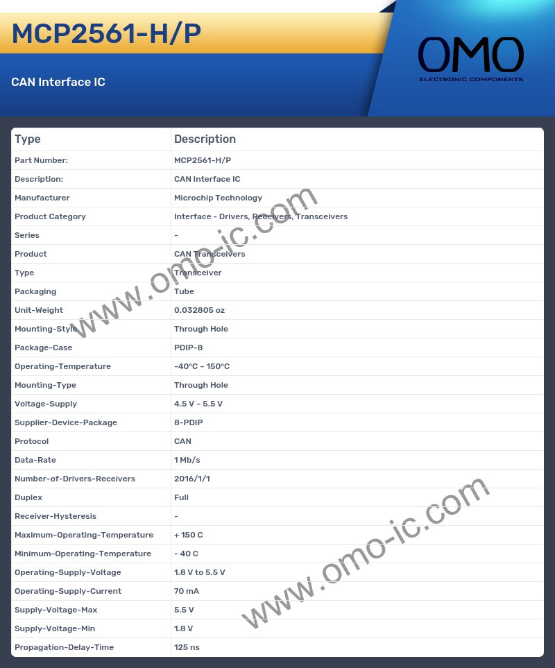 MCP2561-H/P