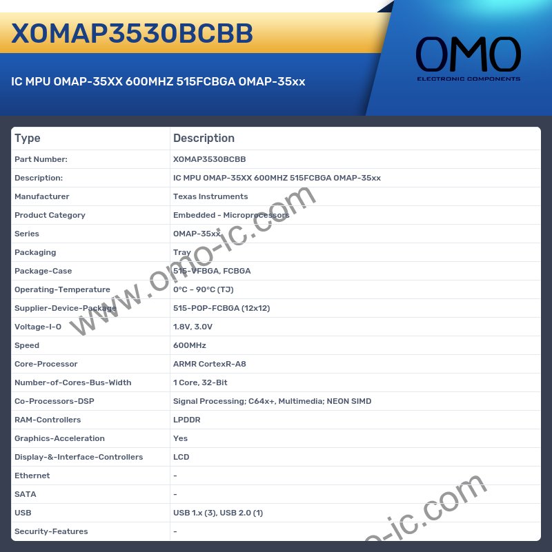 XOMAP3530BCBB