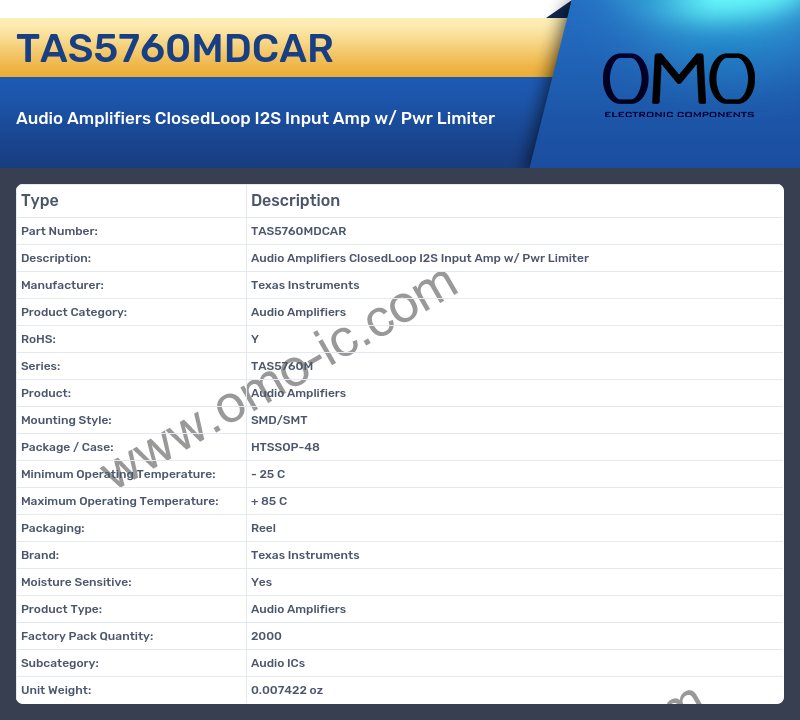 TAS5760MDCAR