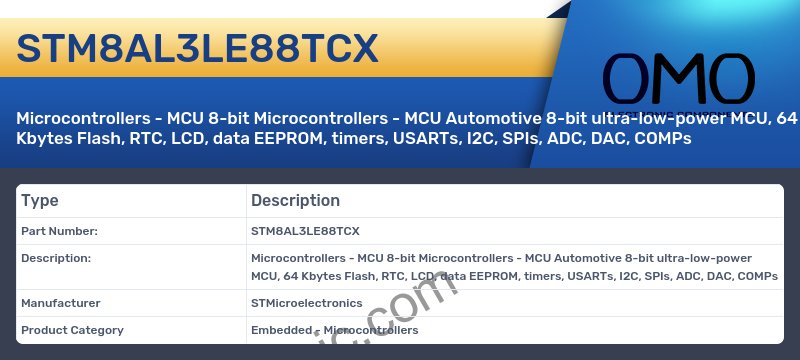 STM8AL3LE88TCX
