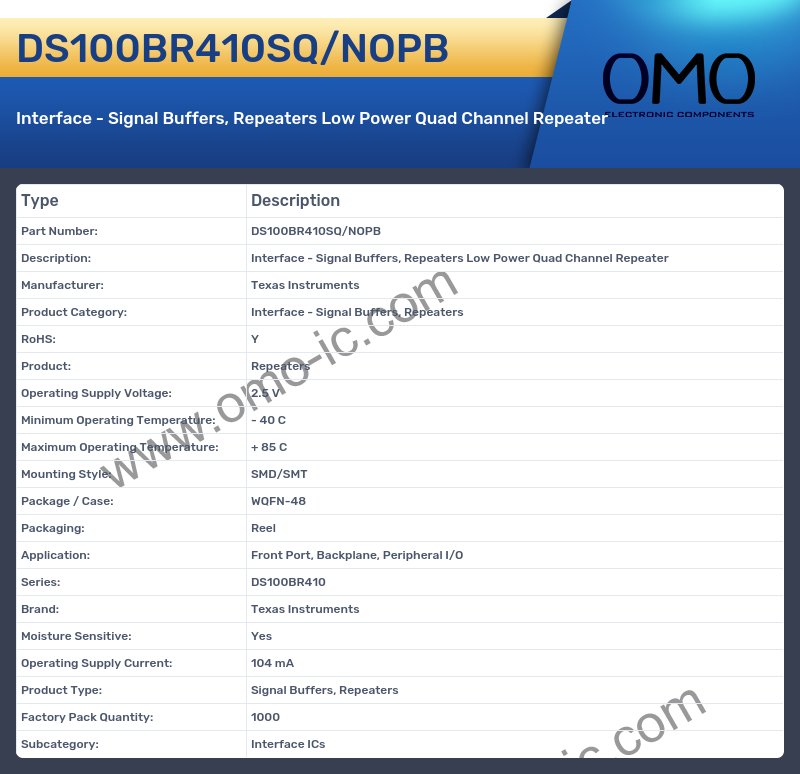 DS100BR410SQ/NOPB