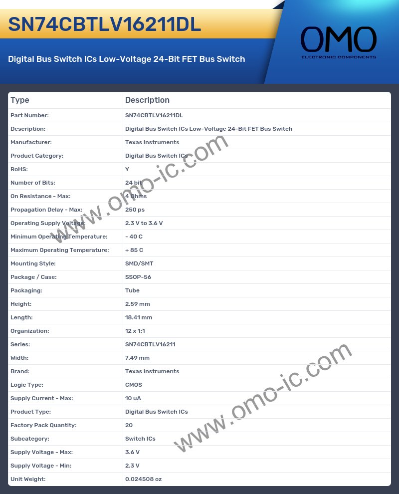 SN74CBTLV16211DL