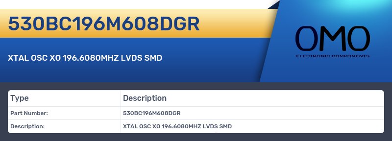 530BC196M608DGR