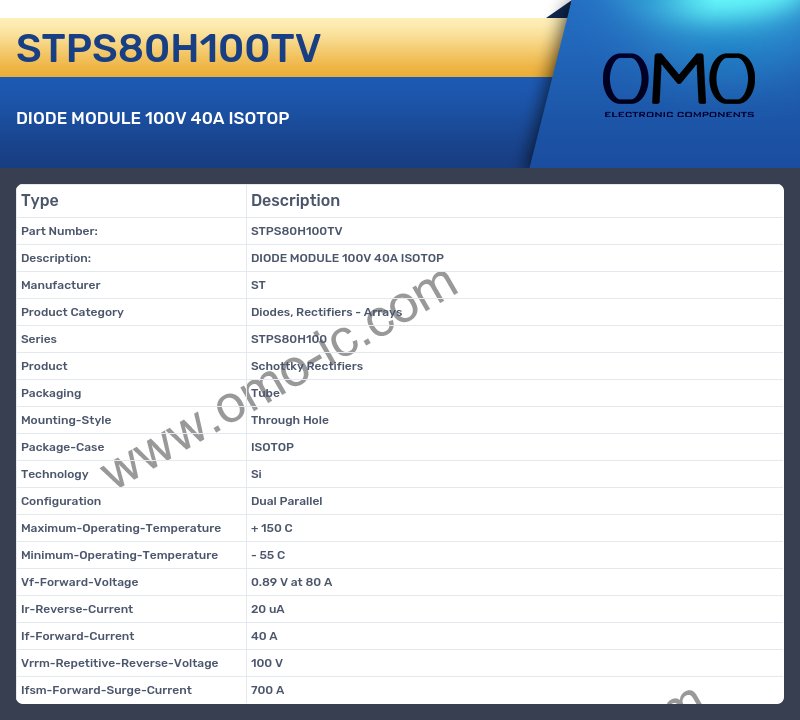 STPS80H100TV