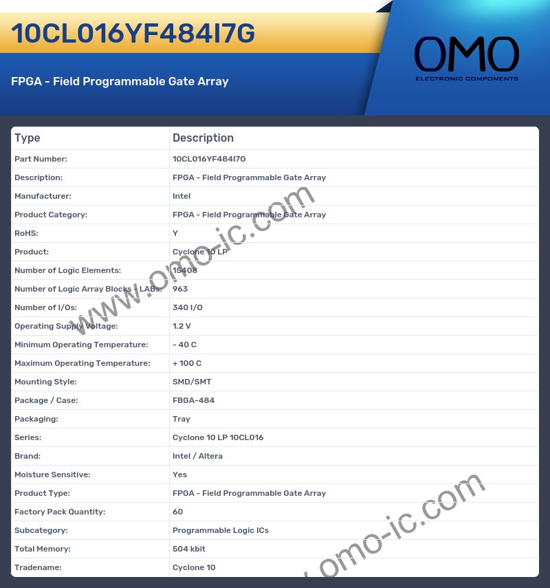 10CL016YF484I7G