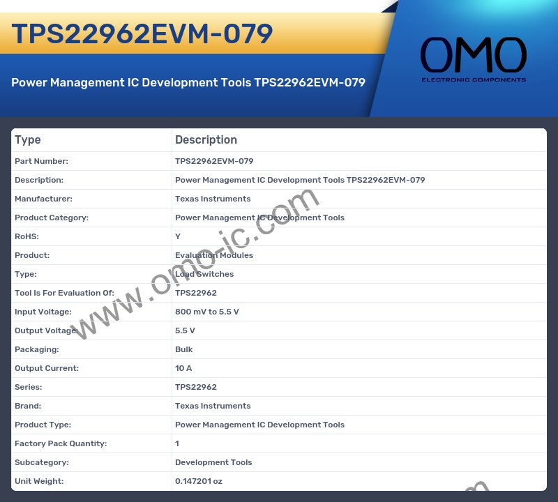 TPS22962EVM-079