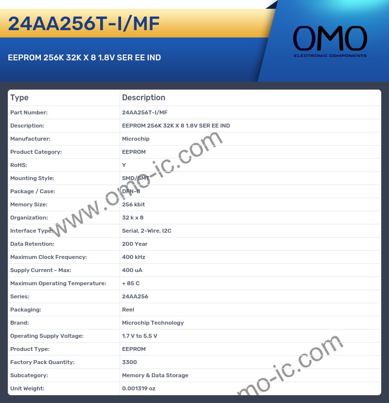 24AA256T-I/MF