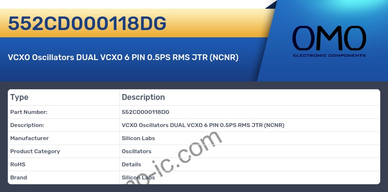 552CD000118DG