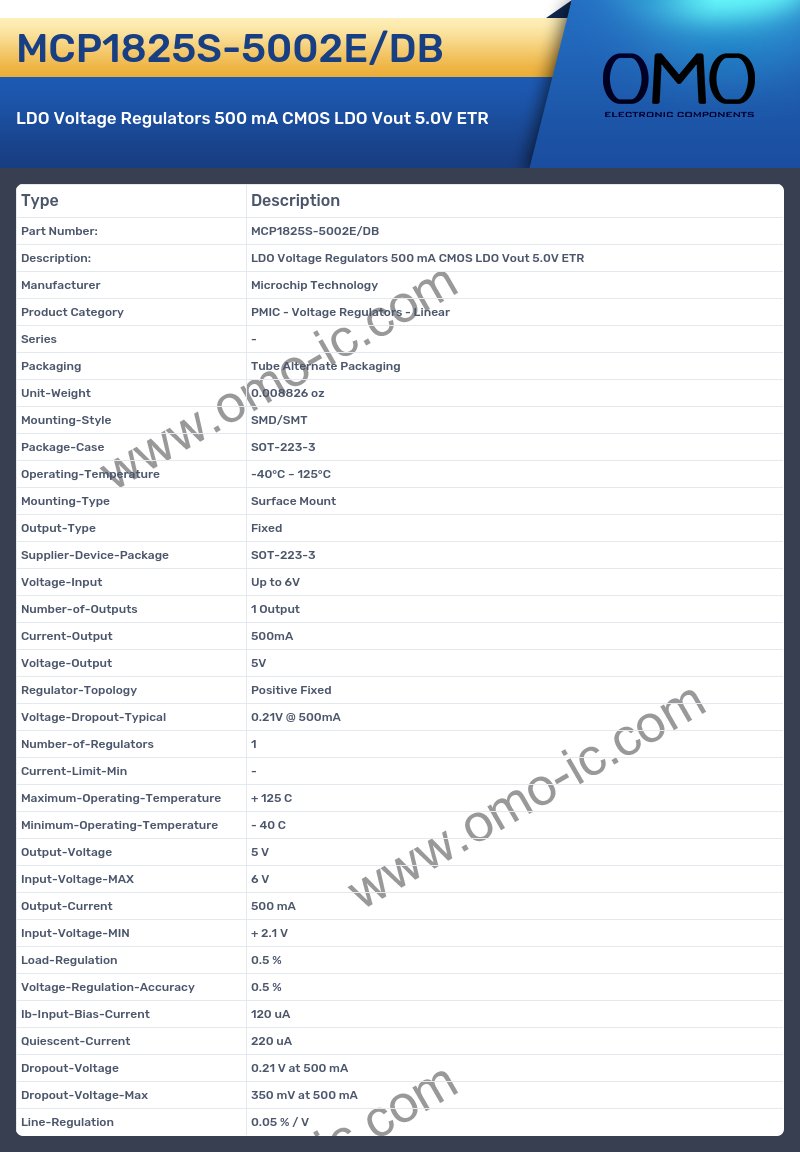 MCP1825S-5002E/DB