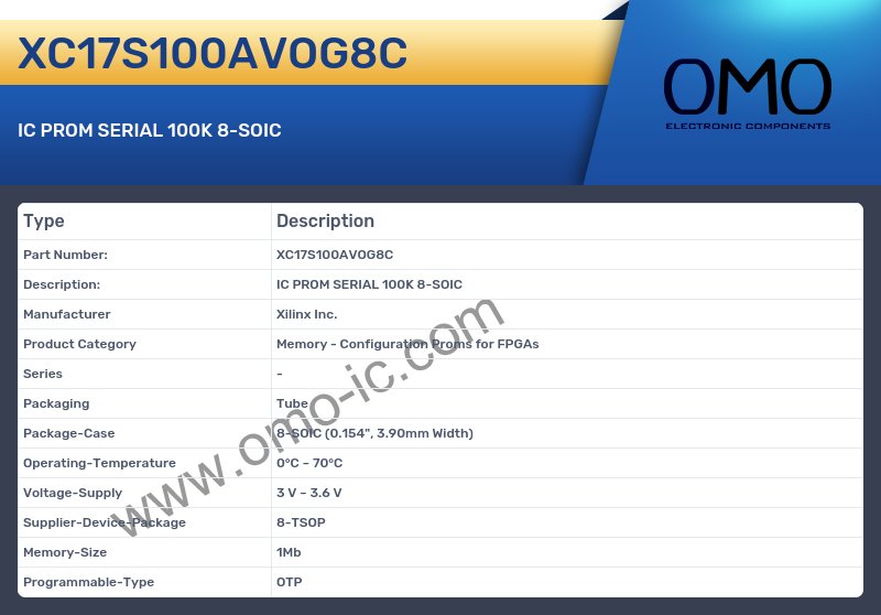 XC17S100AVOG8C