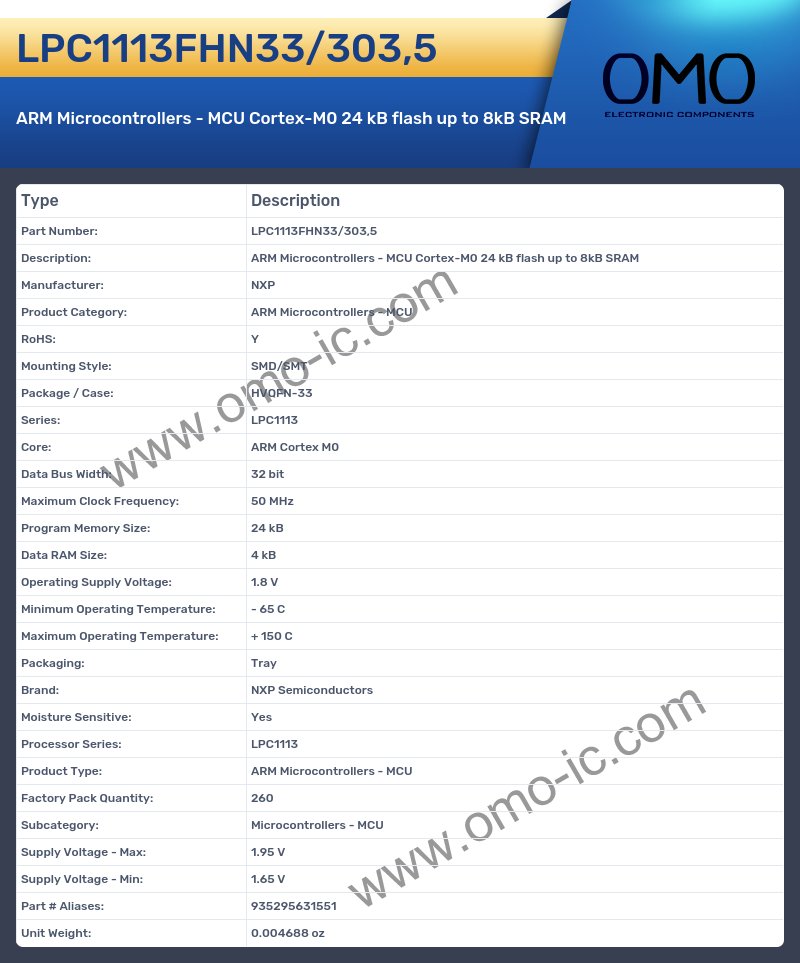 LPC1113FHN33/303,5