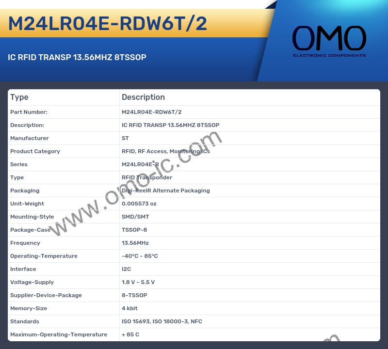 M24LR04E-RDW6T/2