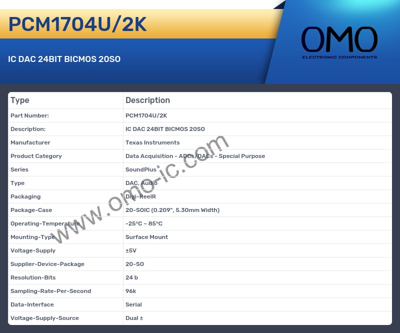 PCM1704U/2K