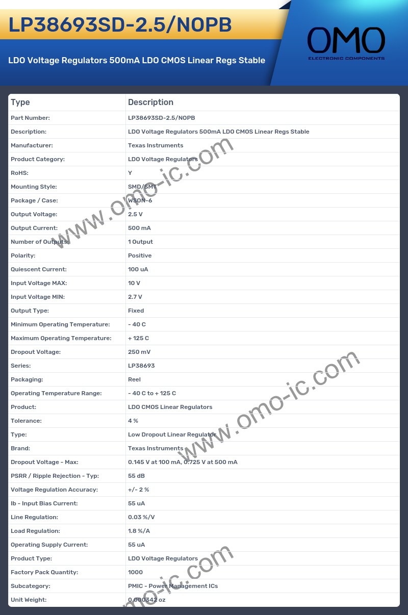 LP38693SD-2.5/NOPB