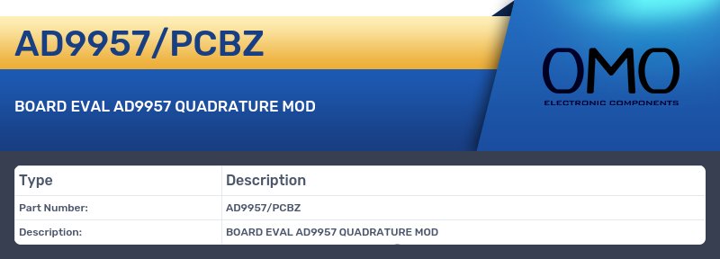 AD9957/PCBZ