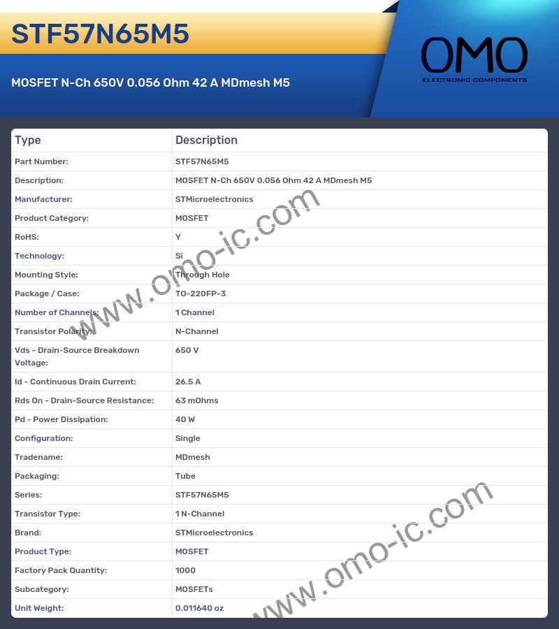 STF57N65M5