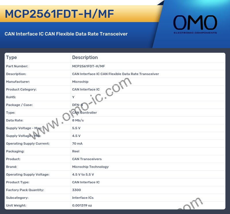 MCP2561FDT-H/MF