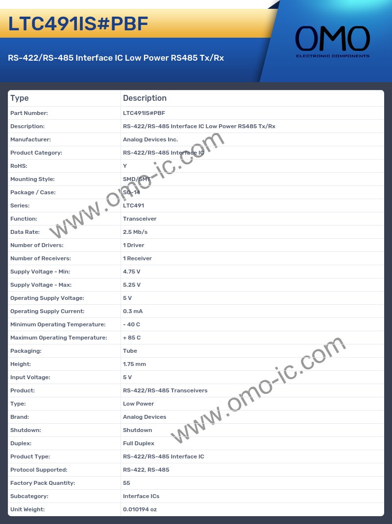 LTC491IS#PBF