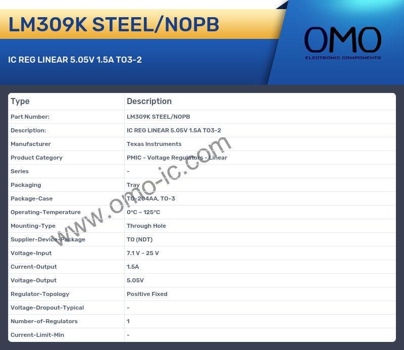 LM309K STEEL/NOPB