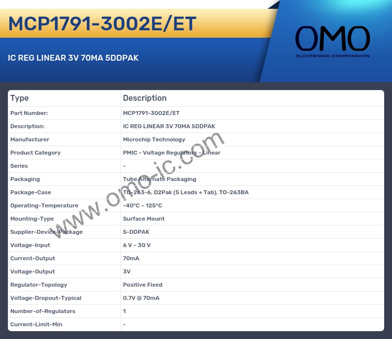 MCP1791-3002E/ET