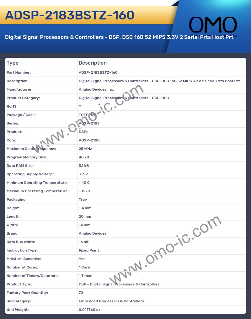 ADSP-2183BSTZ-160