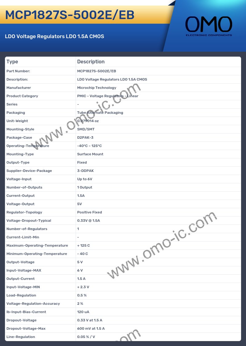 MCP1827S-5002E/EB