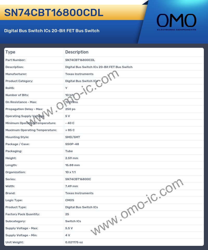 SN74CBT16800CDL