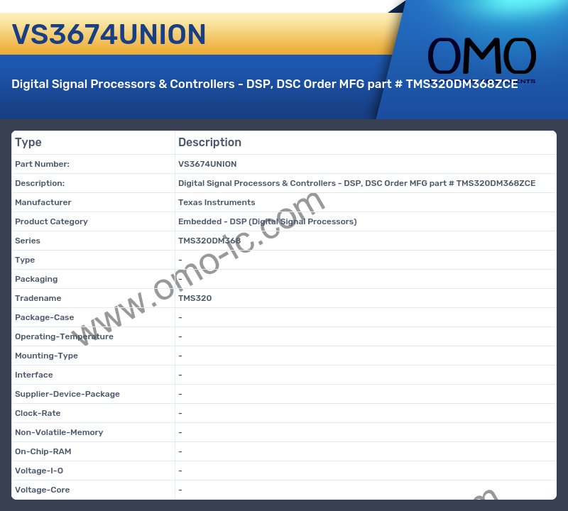 VS3674UNION