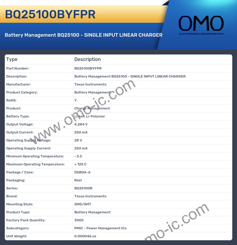 BQ25100BYFPR