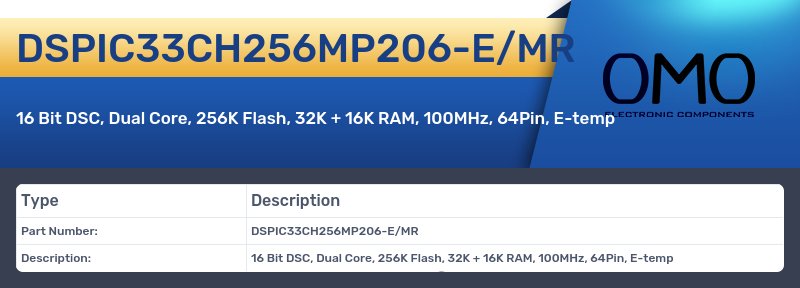 DSPIC33CH256MP206-E/MR