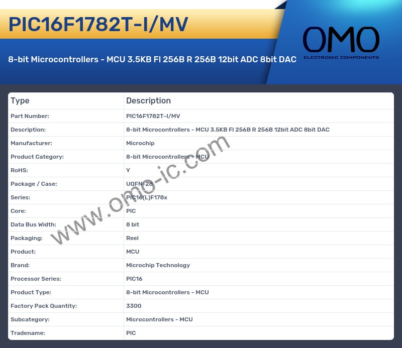 PIC16F1782T-I/MV