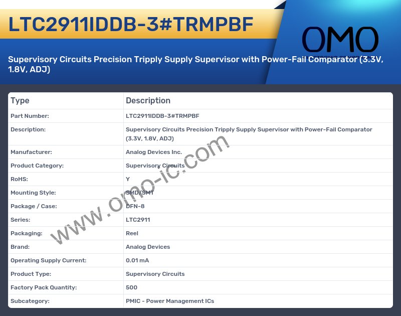 LTC2911IDDB-3#TRMPBF