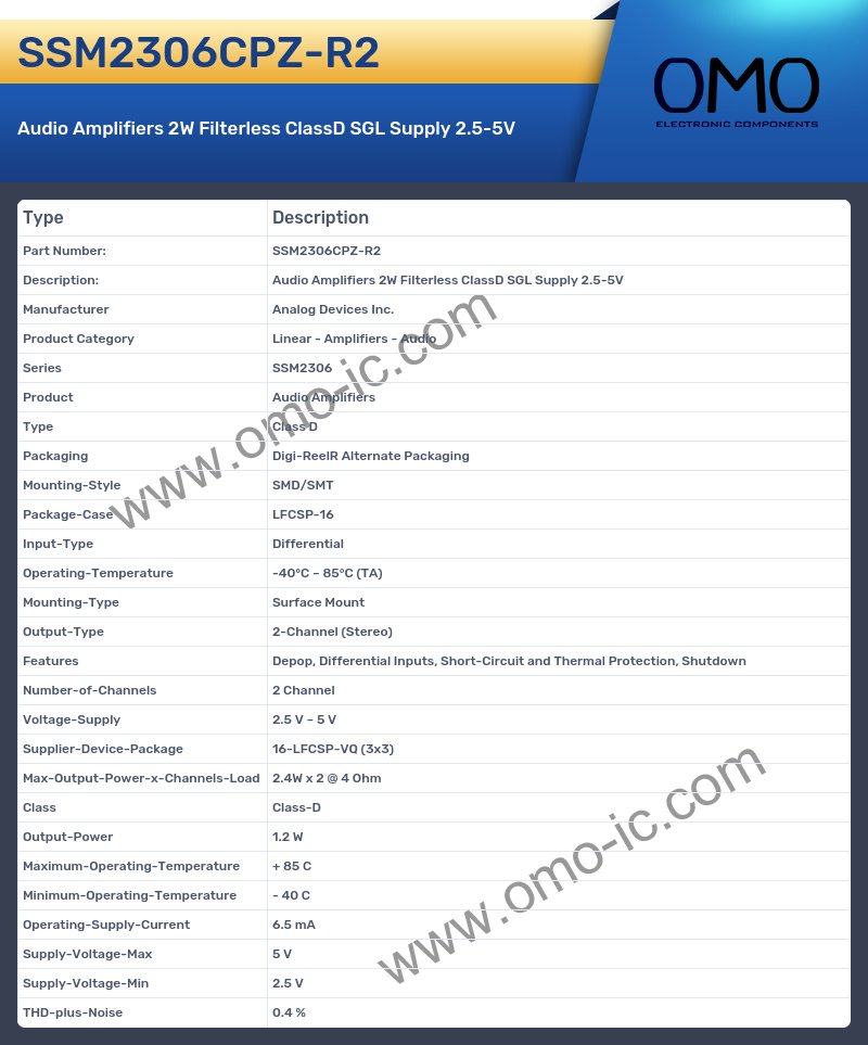 SSM2306CPZ-R2