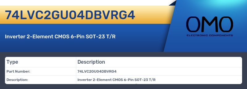 74LVC2GU04DBVRG4