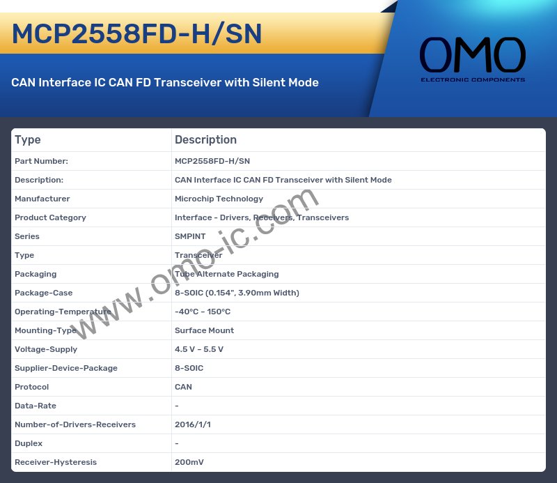 MCP2558FD-H/SN