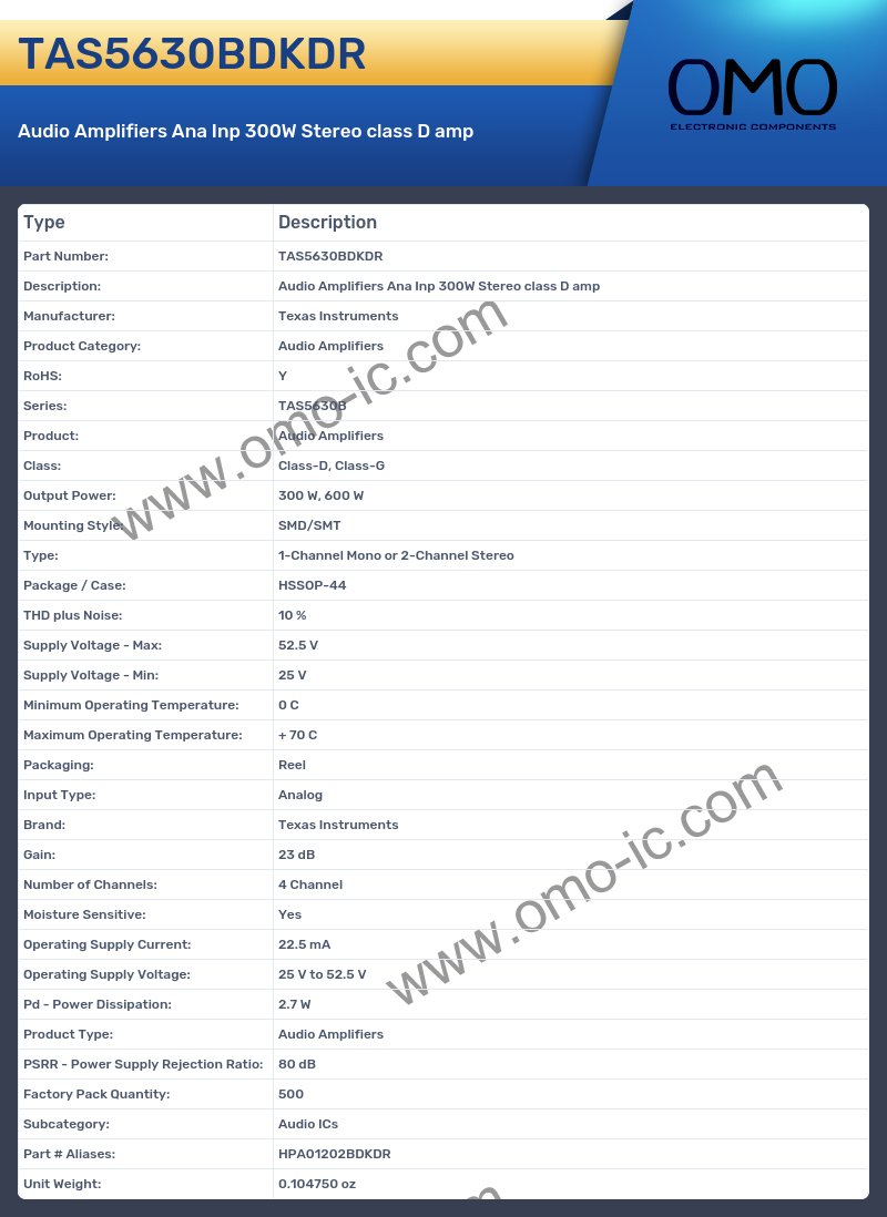 TAS5630BDKDR