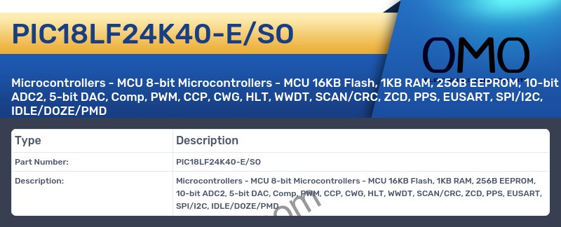 PIC18LF24K40-E/SO