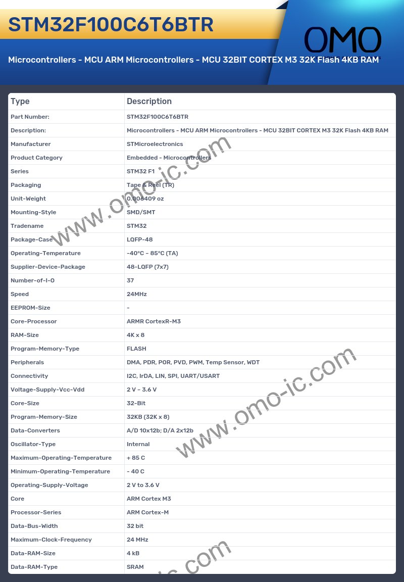STM32F100C6T6BTR